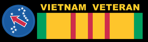 USARPAC Vietnam Bumper Sticker