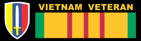 USARV Vietnam Bumper Sticker