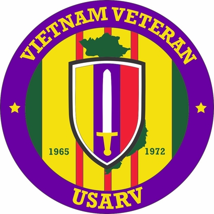 USARV Vietnam Veteran Decal