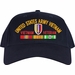 USARV Vietnam Veteran Embroidered Cap with Ribbons