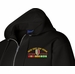 USARV Vietnam Veteran with Ribbons Embroidered Zippered Hoodie