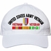 USARV Vietnam Veteran with Ribbons Unstructured Dad Cap