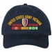 USARV Vietnam Veteran with Ribbons Unstructured Dad Cap