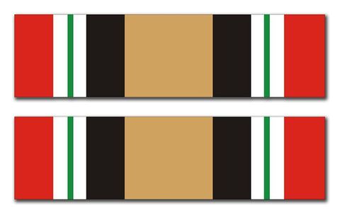 USCG Iraq Campaign Ribbon Decal