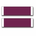 USCG Purple Heart Ribbon Decal