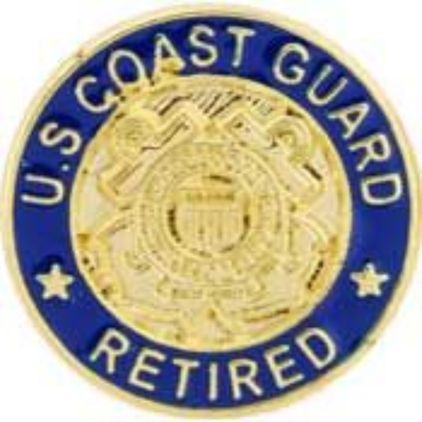 USCG Retired Pin