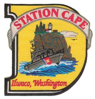 USCG Station Cape Ilwaco, WA 5" Military Patch