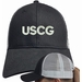 USCG Text Only Mesh-Back Ponytail Cap