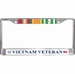USCG Vietnam Veteran 3-Ribbon Stack License Plate Frame