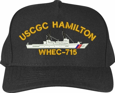 USCGC Hamilton WHEC-715 Custom Embroidered Cap