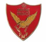 U.S.M.C. 1ST FMF LAPEL PIN