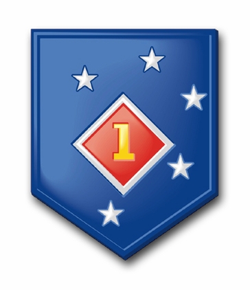 U.S.M.C. 1st MAC Headquarter Battalion  Vinyl Transfer Decal