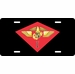 USMC 1st Marine Air Wing License Plate