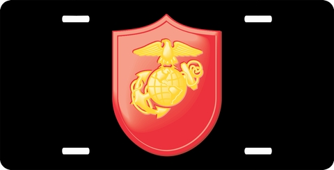 USMC 1st Samoan Battalion License Plate