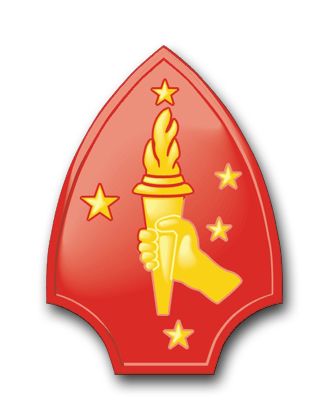 U.S.M.C. 2nd Division Vinyl Transfer Decal