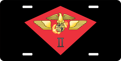 USMC 2nd Marine Air Wing License Plate