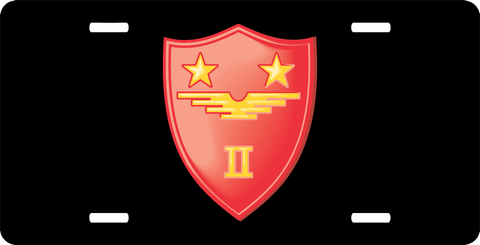 USMC 2nd MAW License Plate