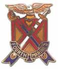 U.S.M.C. 4TH REGIMENT LAPEL PIN