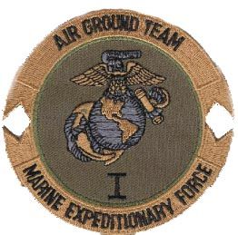 USMC Air Ground Team Marine Expeditionary Force I 3.5" Military Patch