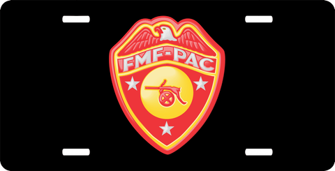USMC Artillery Battalion FMF License Plate