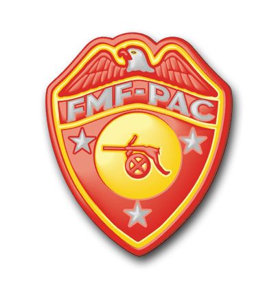U.S.M.C. Artillery Battalion FMF  Vinyl Transfer Decal