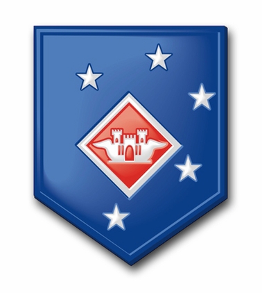 U.S.M.C. Aviation Engineer Battalion Vinyl Transfer Decal