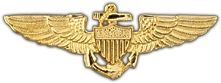 U.S.M.C. Aviator Badge 2.5"