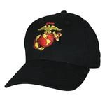 USMC with Red/Gold EGA Low Profile Black Cap
