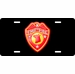USMC Dog Platoon Co License Plate