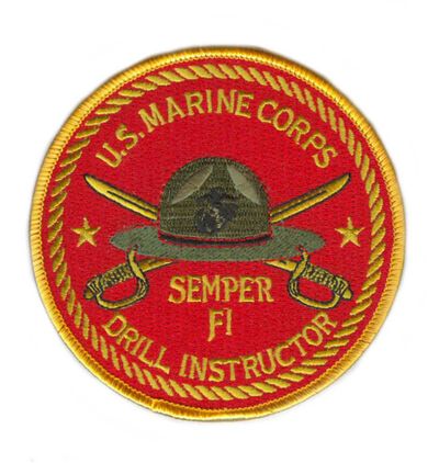 USMC Drill Instructor Patch