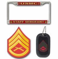 USMC E-6 Staff Sergeant Shop Thumbnail Illustration