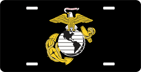 USMC EG&A MILITARY License Plate