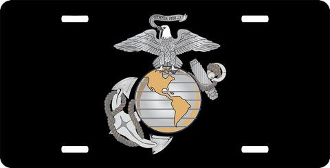 USMC EGA License Plate