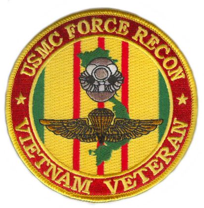 USMC Force Recon Vietnam Veteran Patch