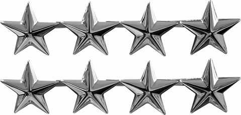 U.S.M.C. General 4 Star Collar Rank Insignia Device