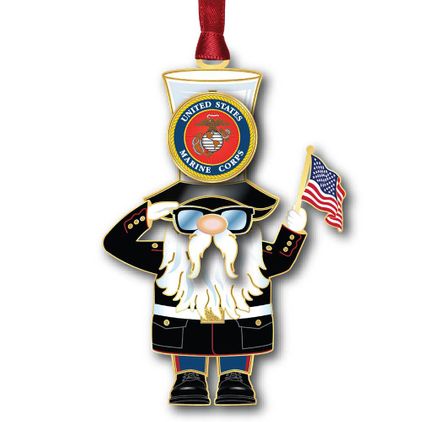 USMC Gnome Ornament