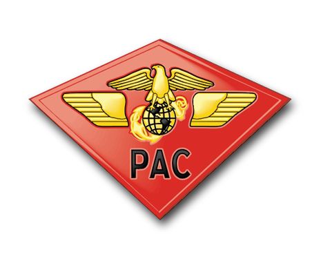 U.S.M.C. Headquarter Pacific Marine Air Wing  Vinyl Transfer Decal