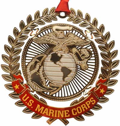 U.S Marine Corps Logo Ornament