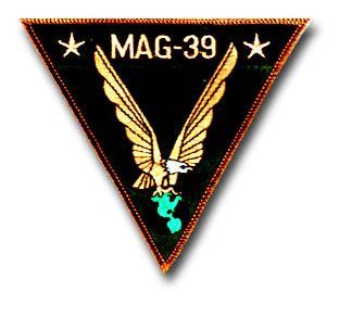 USMC MAG-39 America's MAG 4.5" Military Patch