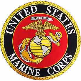 USMC Marine Corps Seal 10" Jacket Patch