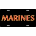 USMC MARINES License Plate