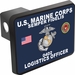 USMC MOS 0402 Logistics Officer Hitch Cover