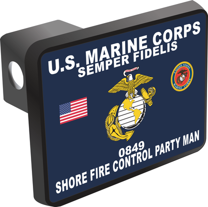 USMC MOS 0849 Shore Fire Control Party Man Hitch Cover