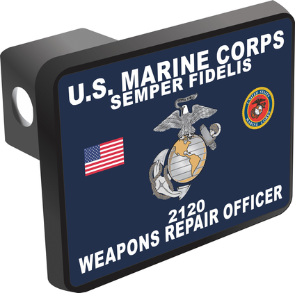 USMC MOS 2120 Weapons Repair Officer Hitch Cover
