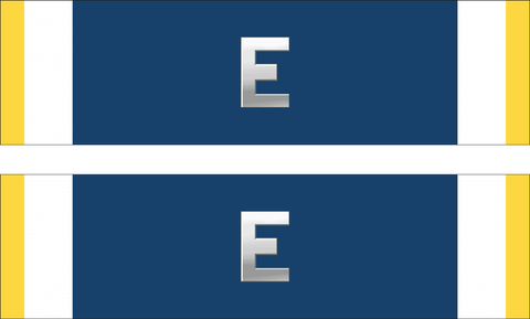 USMC Navy "E" Ribbon Decal