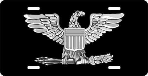 USMC O-6 Bird Colonel Officers Rank License Plate