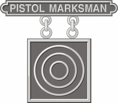 U.S.M.C. Pistol Marksman Sticker Vinyl Decal