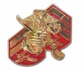 U.S.M.C. RANK LAPEL PIN