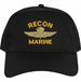 USMC Recon Marine with Parachute Wing Custom Embroidered Cap