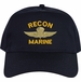 USMC Recon Marine with Parachute Wing Custom Embroidered Cap